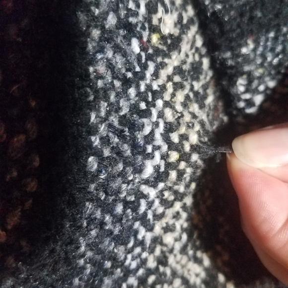 Baja Striped Hooded Pullover Sweater Jacket LARGE - Picture 7 of 7